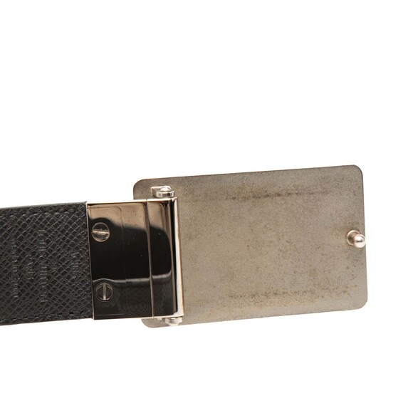 Pre-Loved Louis Vuitton Damier Graphite Inventeur Reversible Belt - Picture 6 of 6